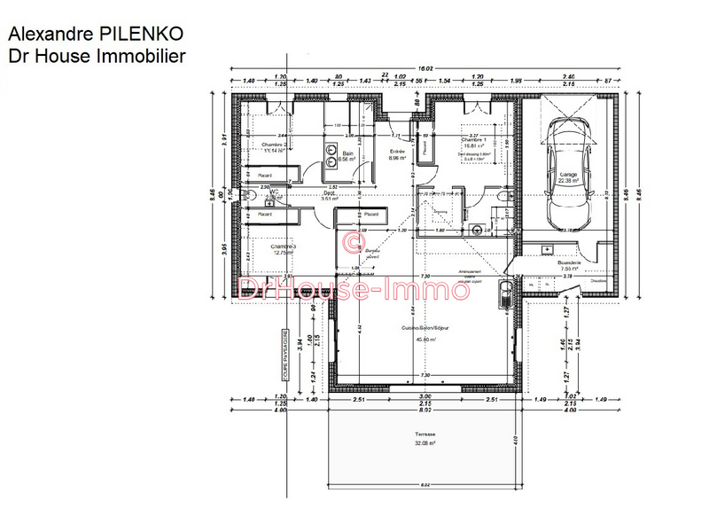 Vente Maison 114m² 5 Pièces à Chalon-sur-Saône (71100) - Dr House-Immo