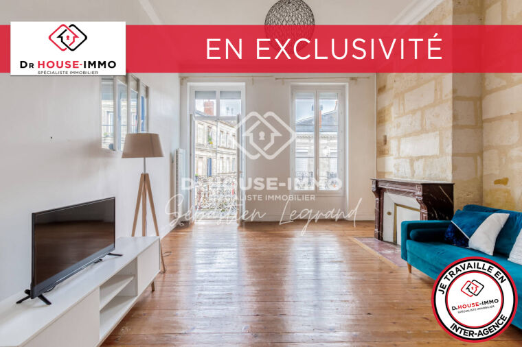 Vente Appartement 105m² 4 Pièces à Bordeaux (33000) - Dr House-Immo