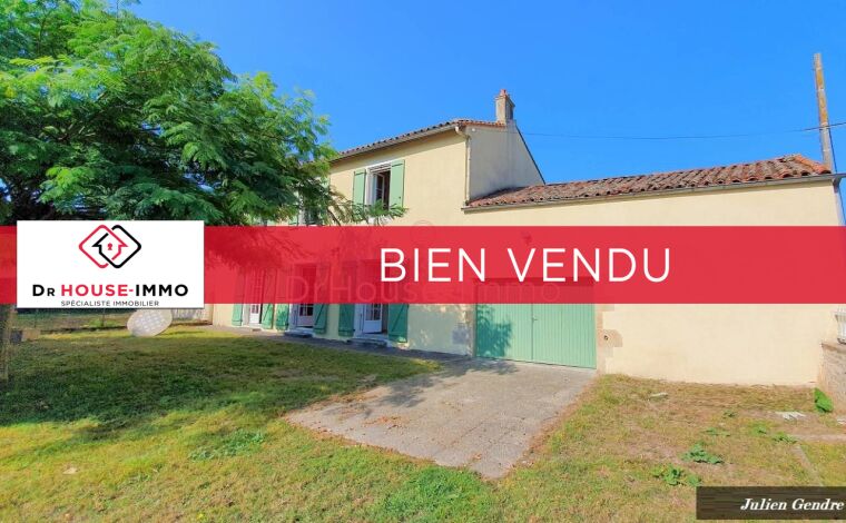 Maison/villa vente 6 pièces Brioux-sur-Boutonne 136m²