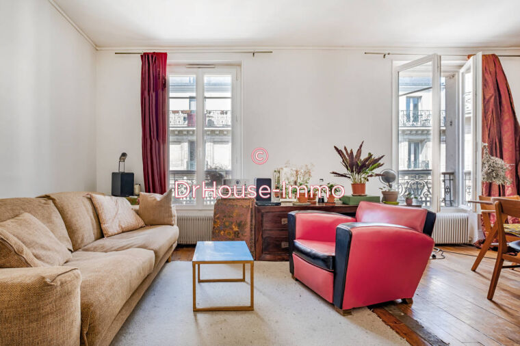 Appartement vente 2 pièces Paris 45m²