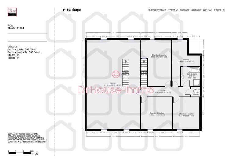 Maison/villa vente 7 pièces Lesparre-Médoc 248m²