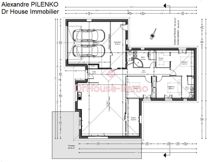 Vente Maison 145m² 6 Pièces à Ouroux-sur-Saône (71370) - Dr House-Immo