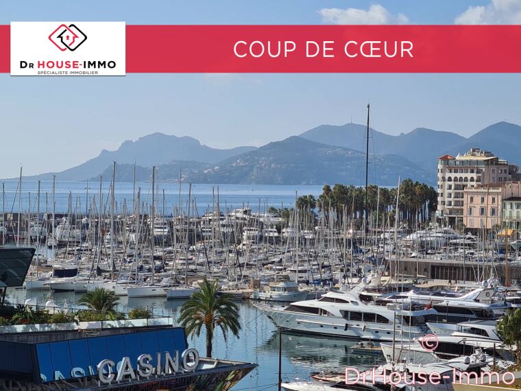 Vente Appartement 99m² 4 Pièces à Cannes (06400) - Dr House-Immo