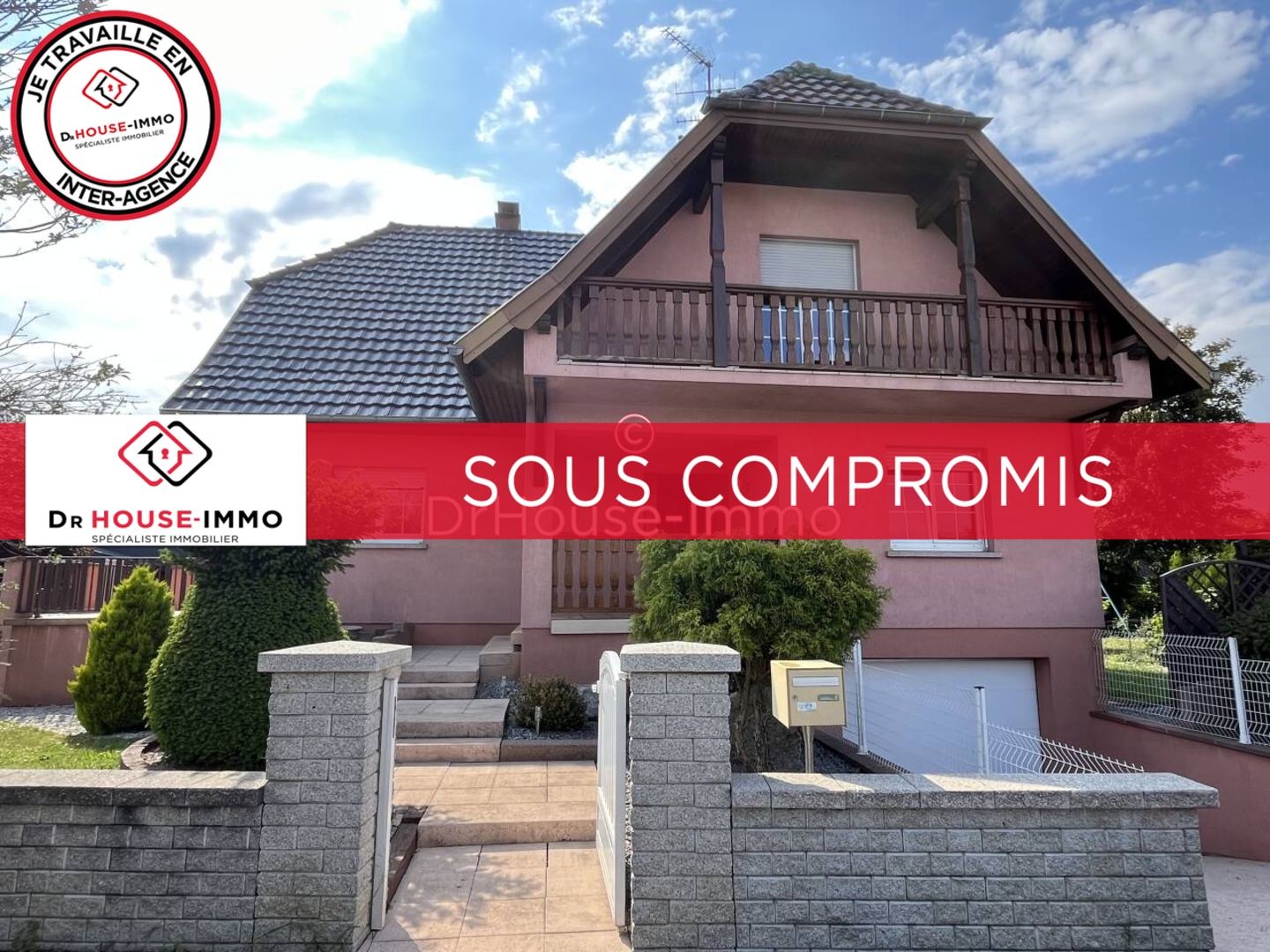 Photo 1 : Vente Maison 6 pièces Baldersheim 149 m²