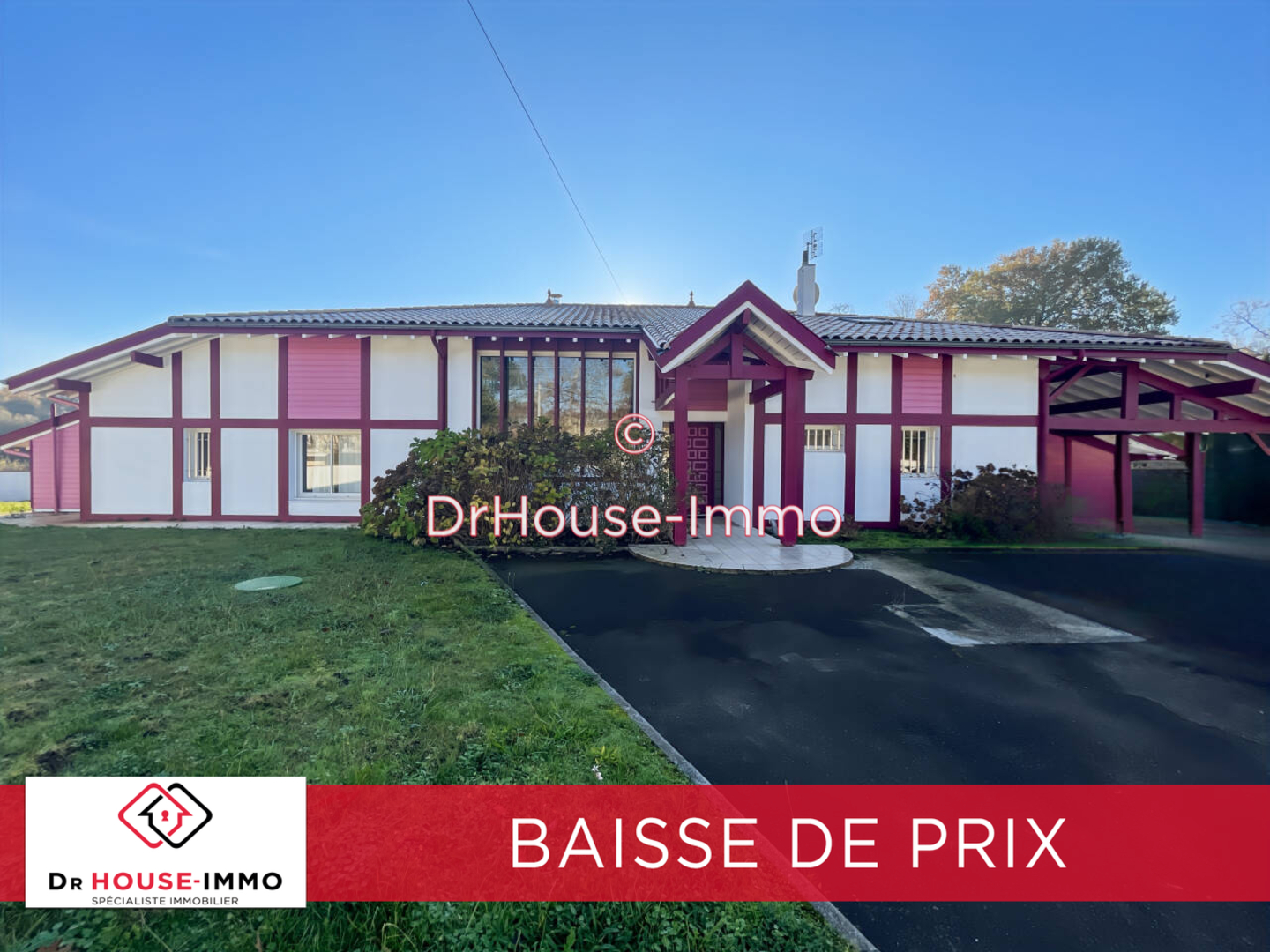 Photo 1 : Vente Maison 10 pièces Soorts-Hossegor 242 m²