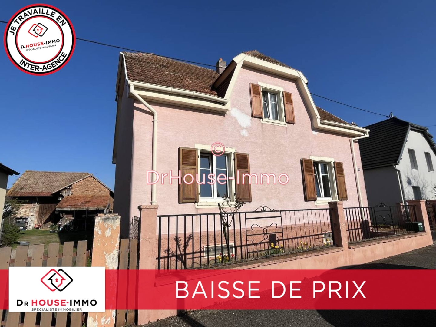 Photo 2 : Vente Maison 6 pièces Munchhouse 150 m²