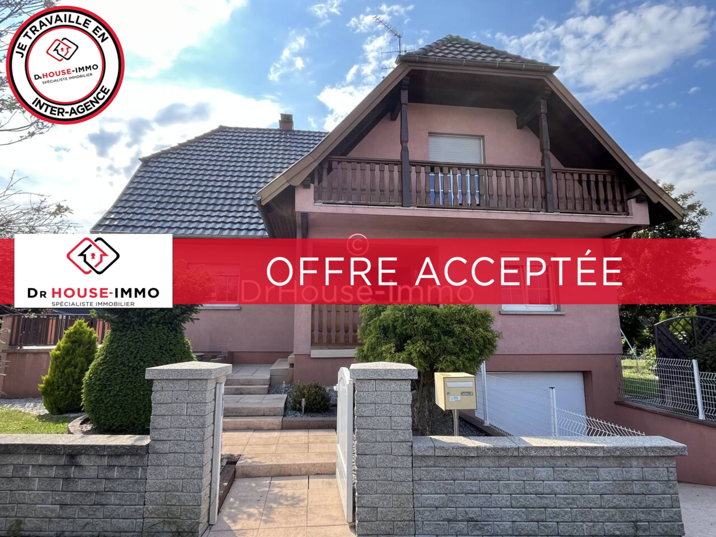 Photo 1 : Vente Maison 6 pièces Baldersheim 149 m²
