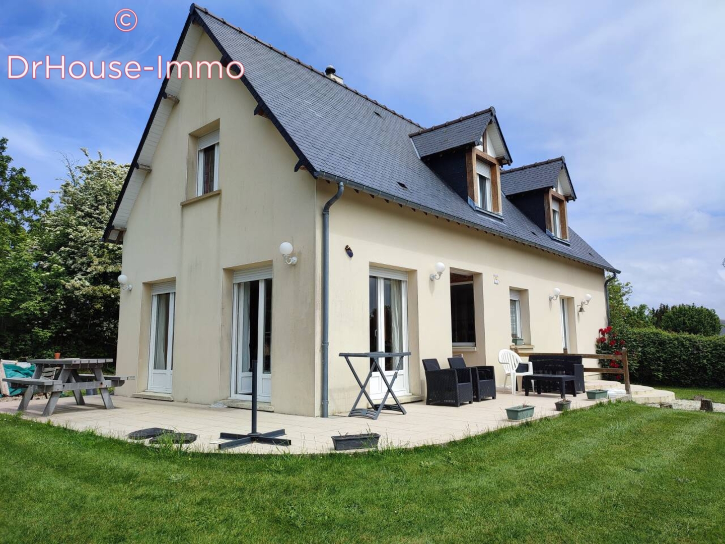 Photo 1 : Vente Maison 5 pièces Ryes 131 m²