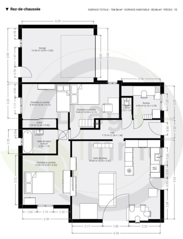 Photo 1 : Vente Maison 5 pièces Draguignan 84 m²