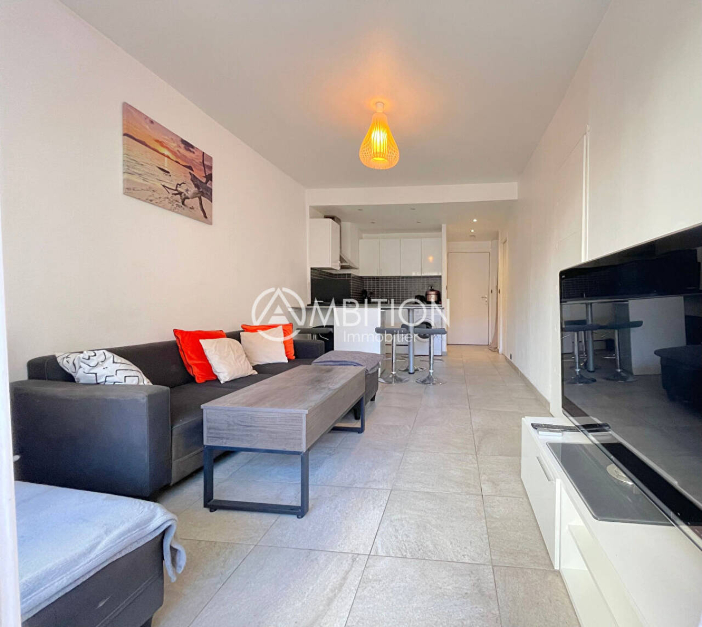 Photo 1 : Vente Appartement 2 pièces Cannes 34 m²