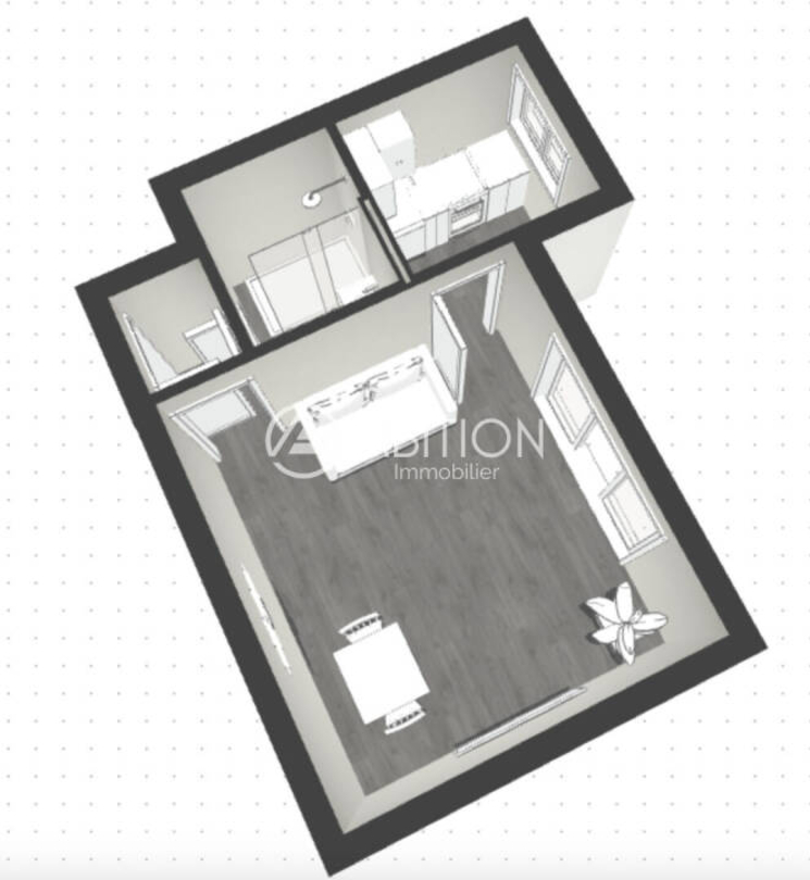 Photo 2 : Vente Appartement 1 pièce Saint Aygulf 23 m²