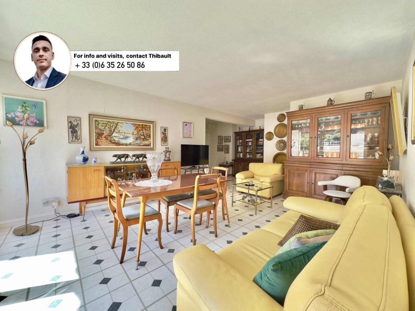 Photo 3 : Vente Appartement 4 pièces Saint-Laurent-du-Var 82 m²