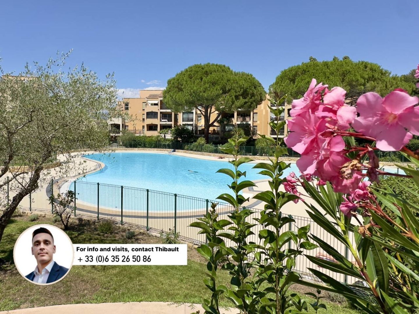 Photo 3 : Vente Appartement 3 pièces Mougins 70 m²