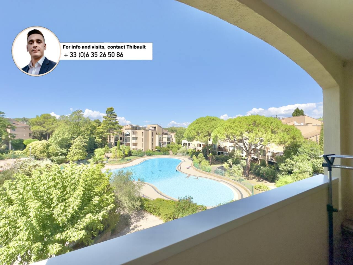 Photo 1 : Vente Appartement 3 pièces Mougins 70 m²