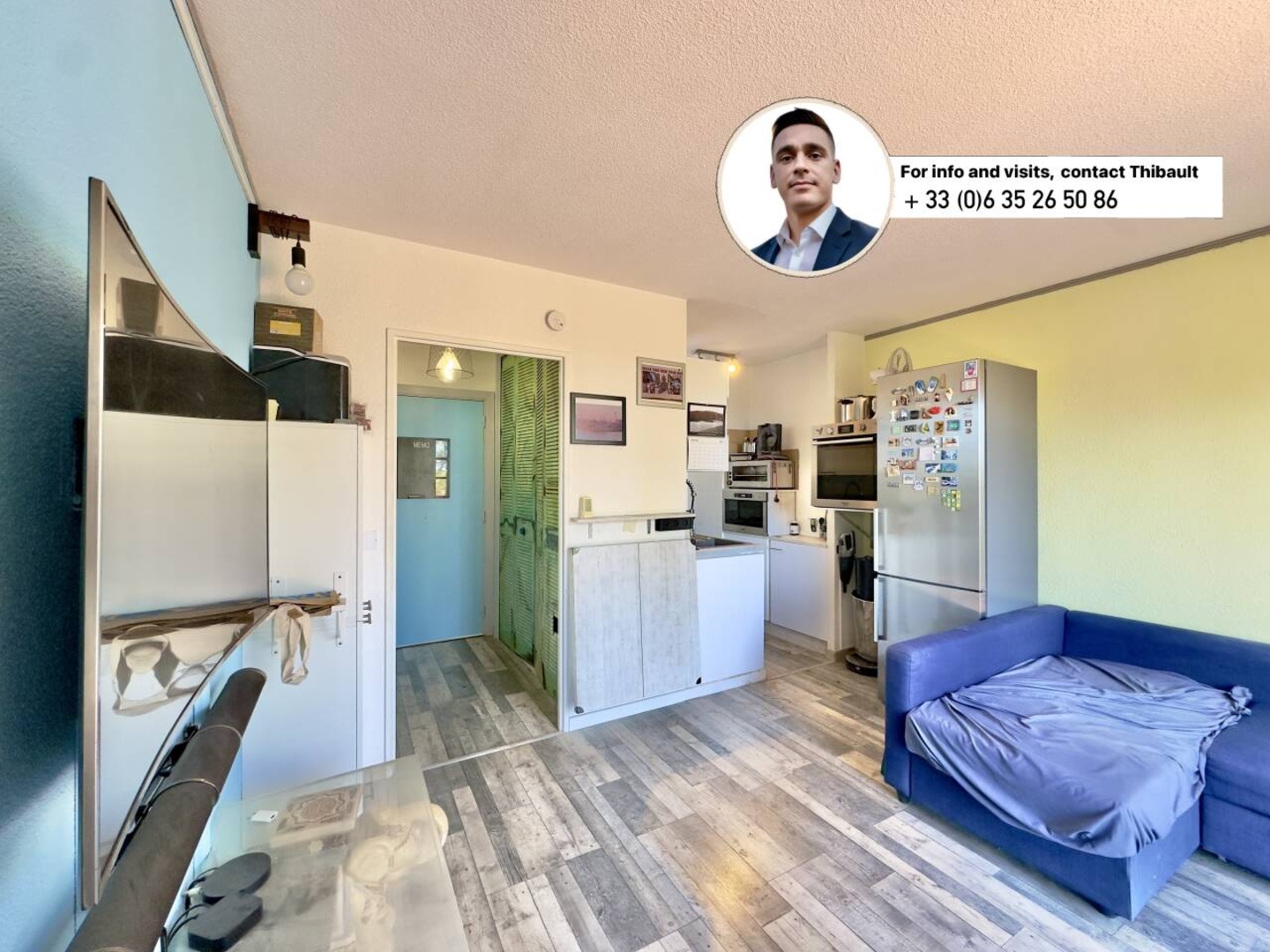 Photo 2 : Vente Appartement 2 pièces Mougins 34 m²