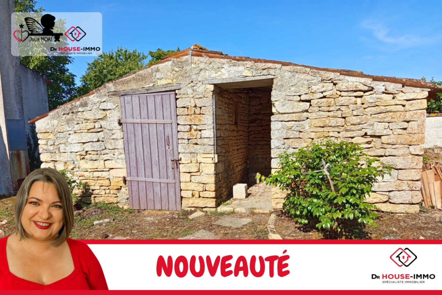 Photo 1 : Vente Maison 4 pièces Chaillé-les-Marais 111 m²