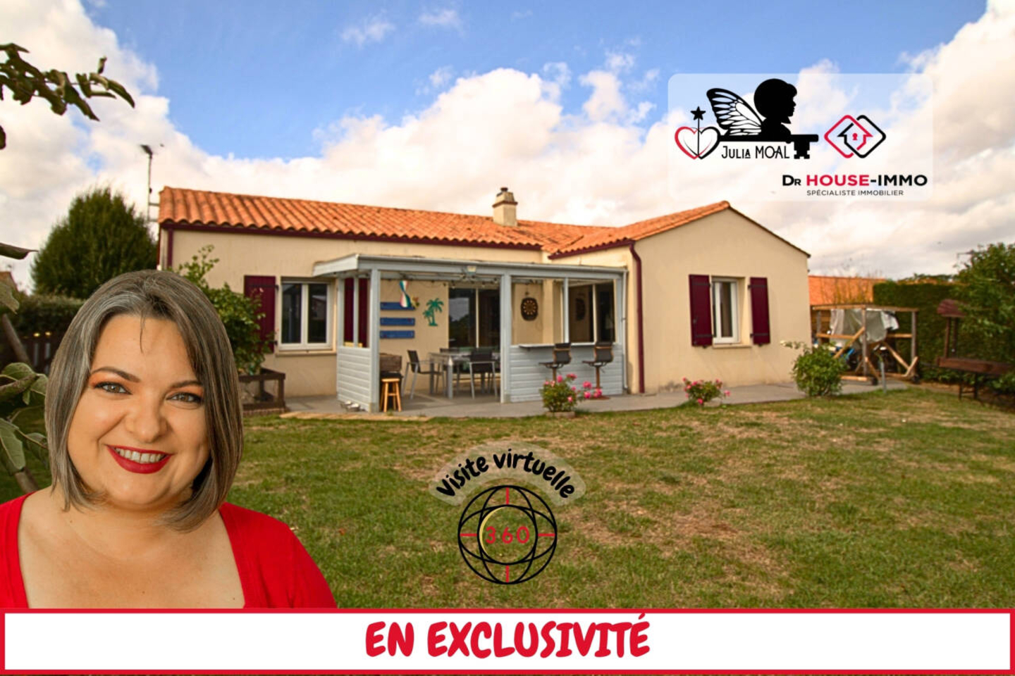 Photo 1 : Vente Maison 5 pièces Auzay 105 m²