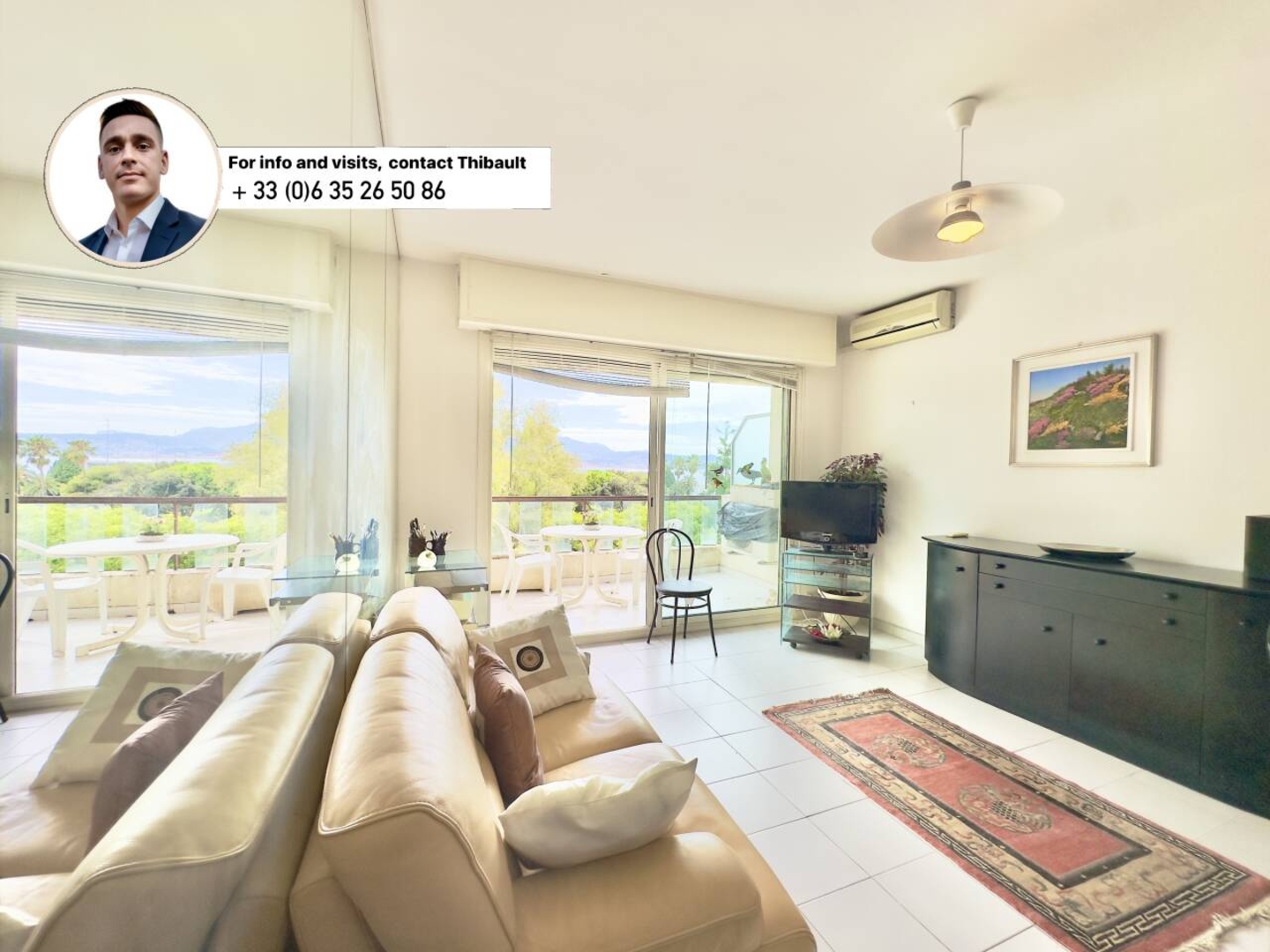 Photo 2 : Vente Appartement 2 pièces Nice 48 m²