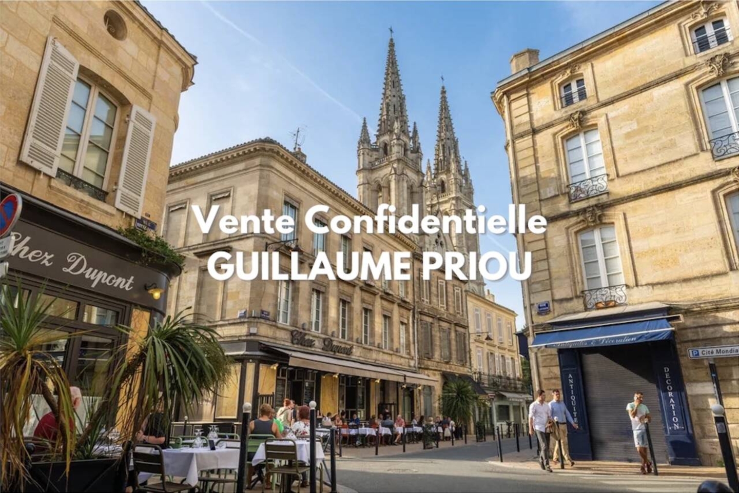 Photo 1 : Vente Appartement 4 pièces Bordeaux 90 m²