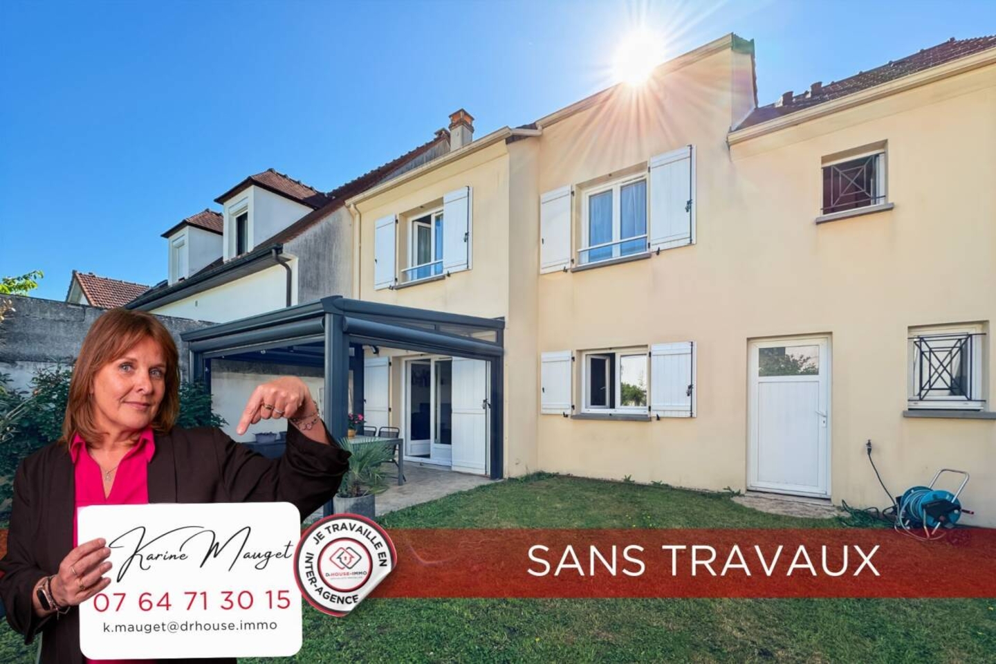 Photo 1 : Vente Maison 5 pièces Champs-sur-Marne 100 m²