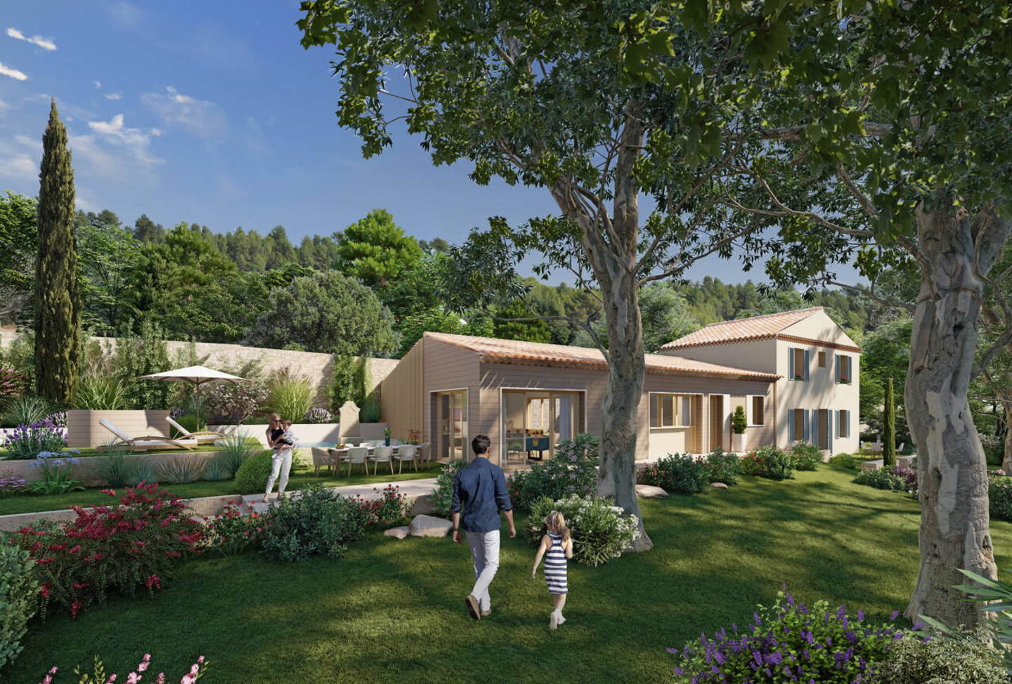 Photo 1 : Vente Maison 5 pièces Aix-en-Provence 150 m²