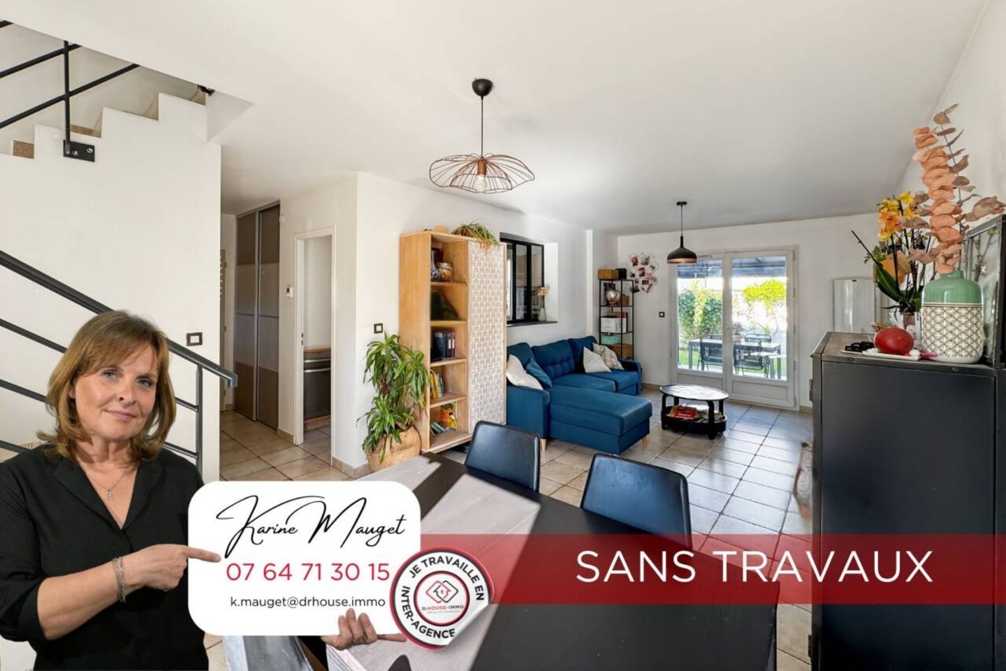 Photo 1 : Vente Maison 5 pièces Champs-sur-Marne 100 m²
