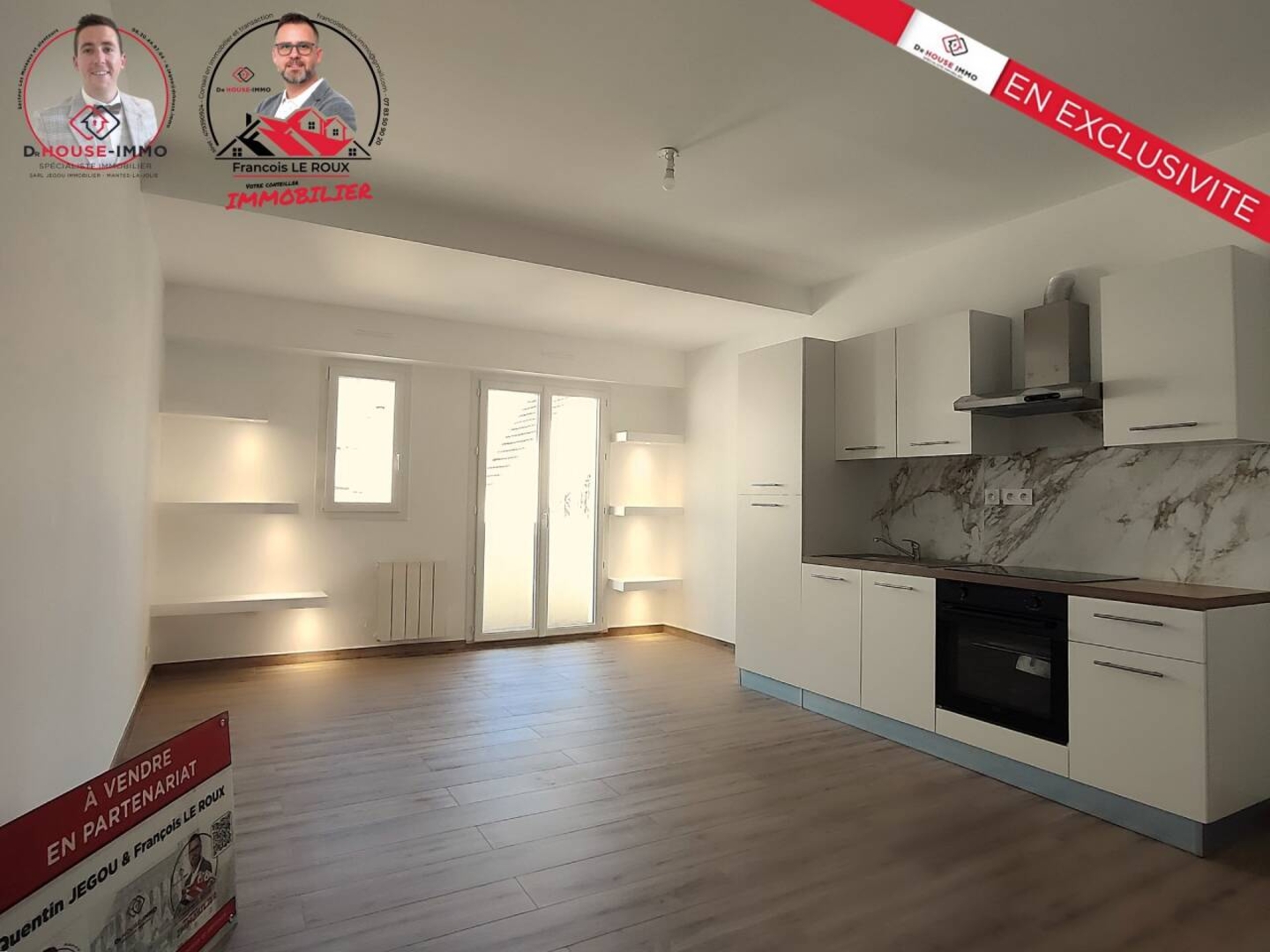 Photo 1 : Vente Appartement 2 pièces Mureaux 42 m²
