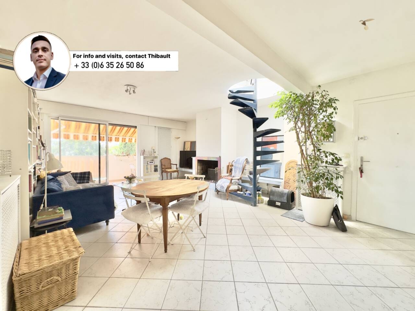 Photo 1 : Vente Appartement 3 pièces Cagnes-sur-Mer 73 m²