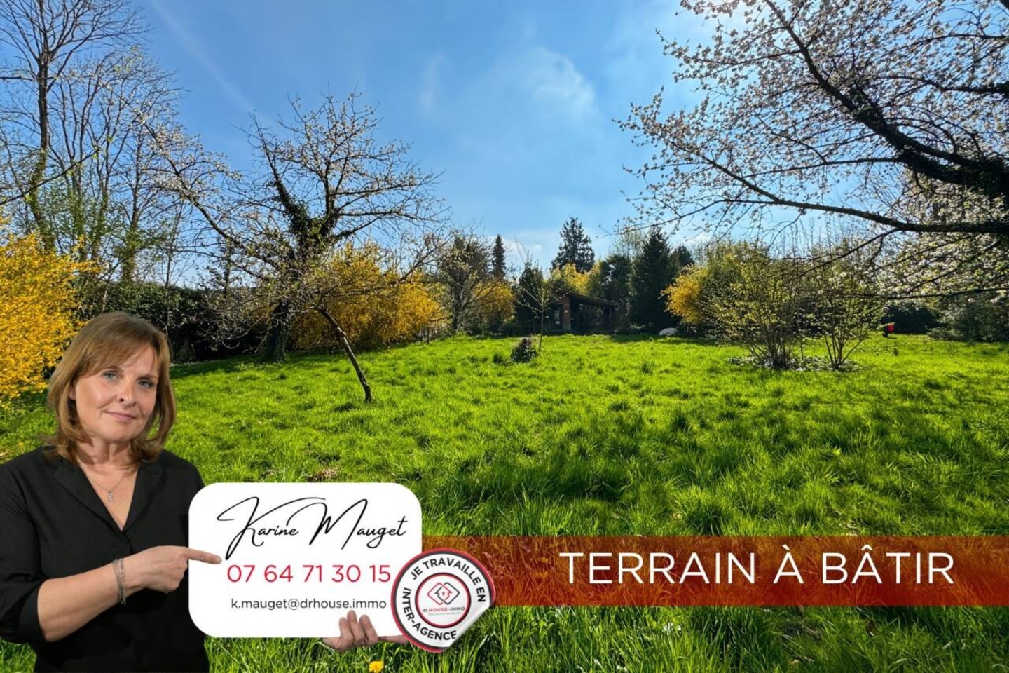 Photo 1 : Vente Terrain  Saint-Cyr-sur-Morin 539 m²