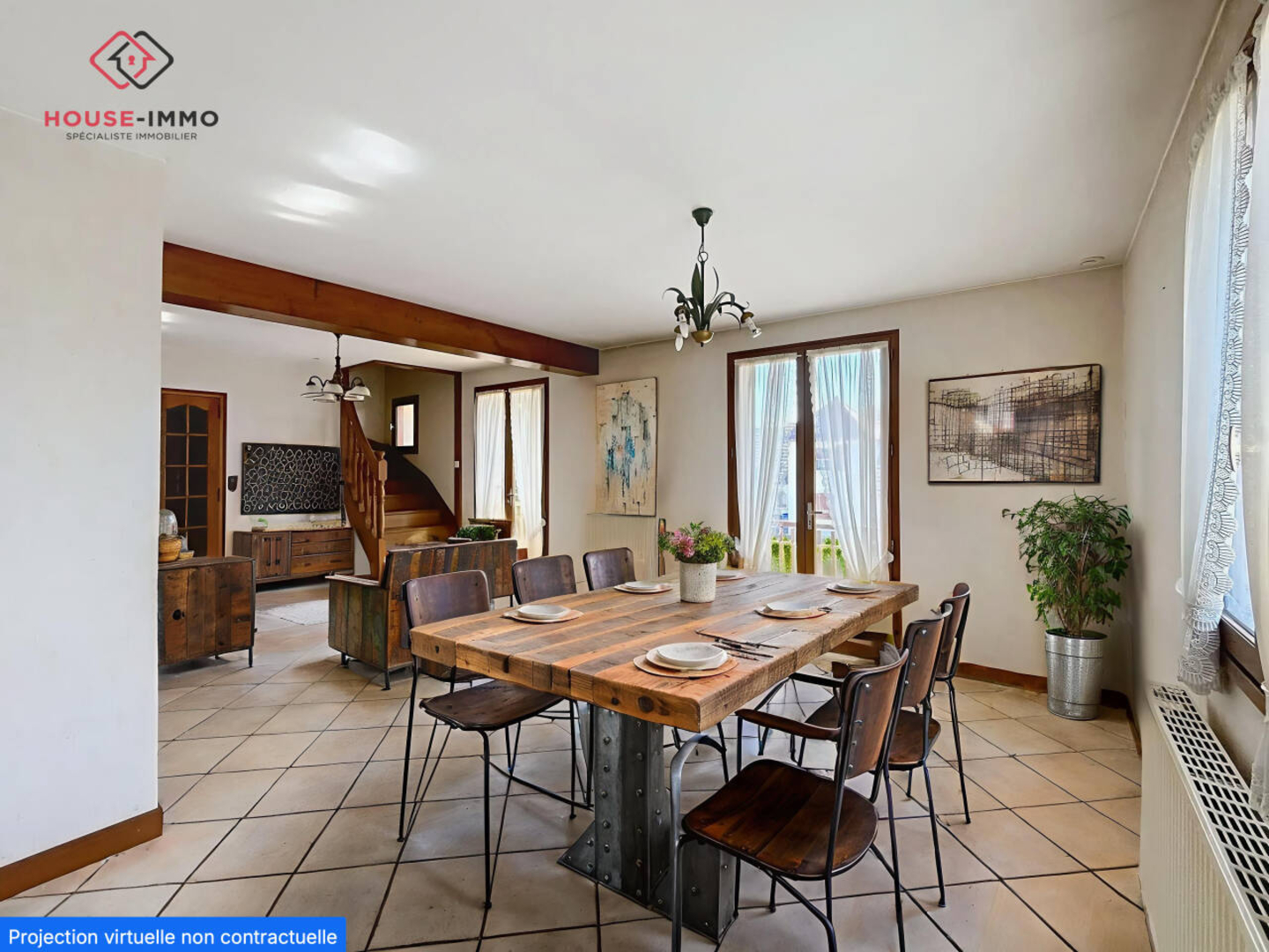 Photo 3 : Vente Maison 6 pièces Clairvaux-les-Lacs 139 m²