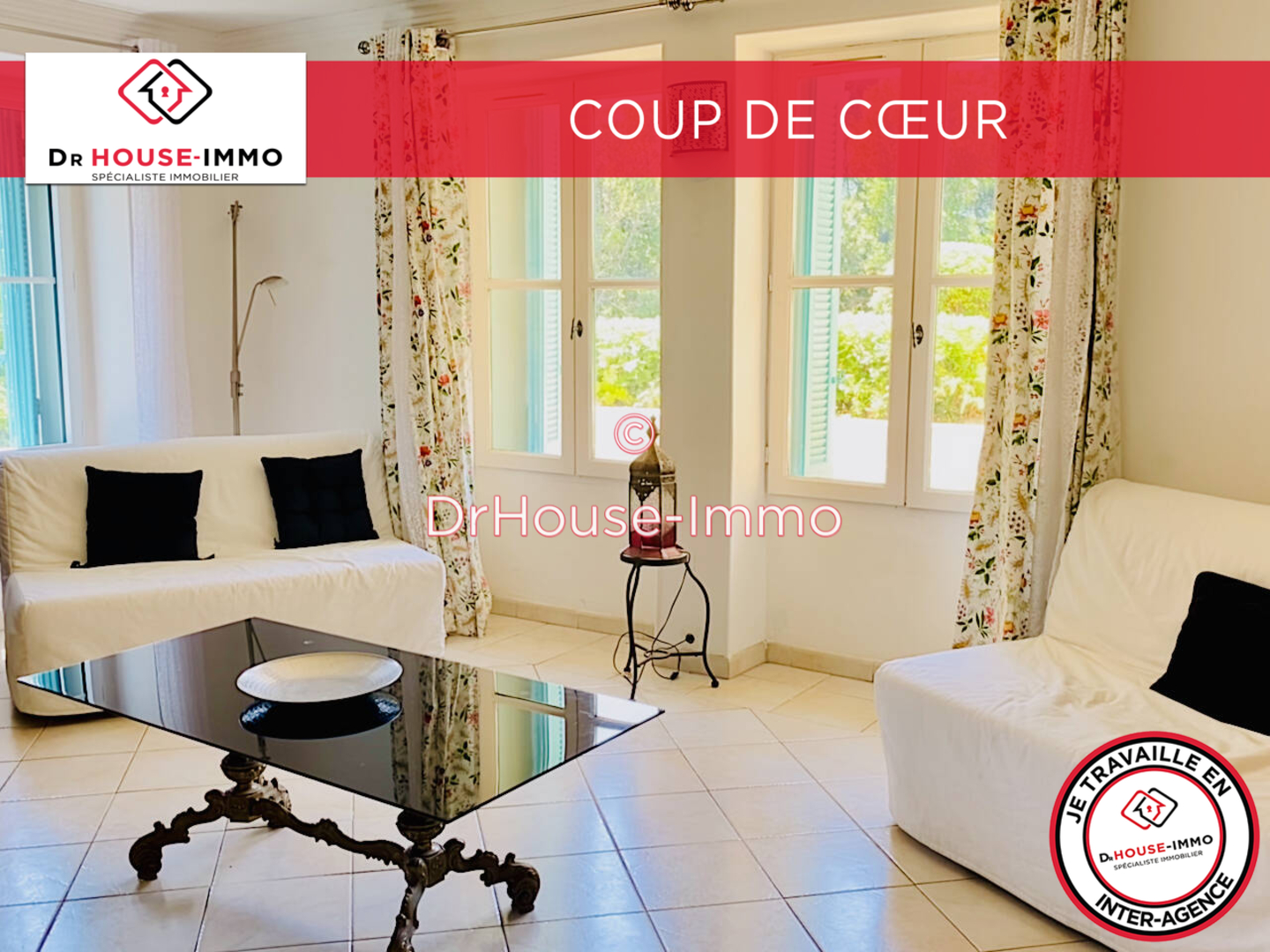 Photo 1 : Vente Appartement 4 pièces Saint-Raphaël 91 m²
