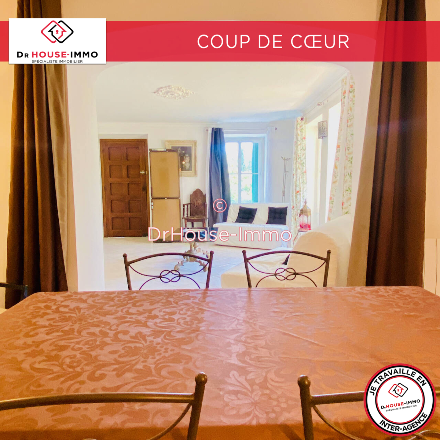 Photo 2 : Vente Appartement 4 pièces Saint-Raphaël 91 m²