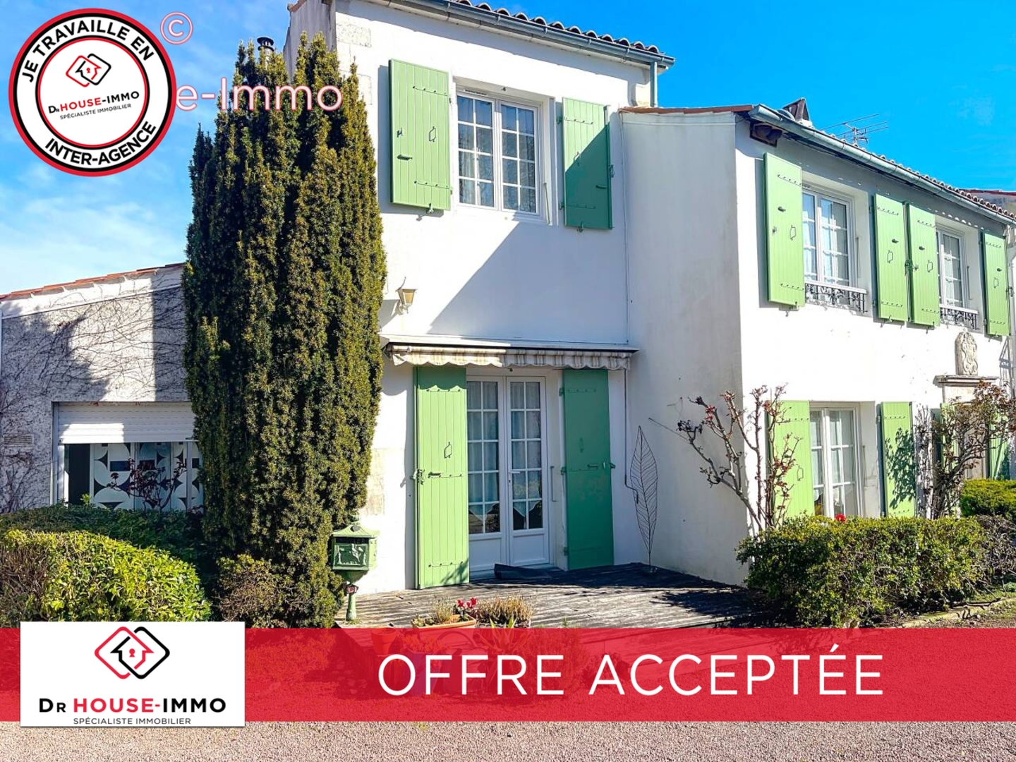 Photo 1 : Vente Maison 6 pièces Nieul-sur-Mer 122 m²