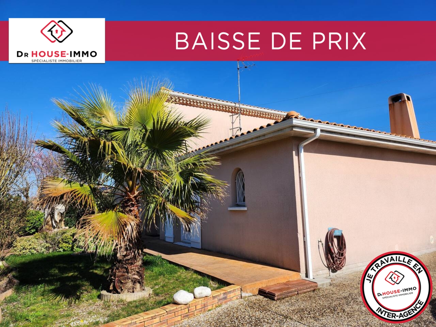 Photo 1 : Vente Maison 7 pièces Ambarès-et-Lagrave 142 m²