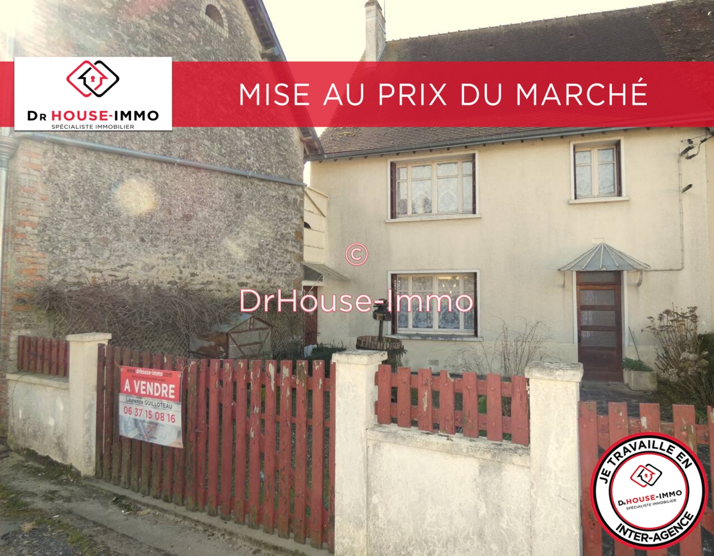 Photo 1 : Vente Maison 4 pièces Assé-le-Boisne 112 m²