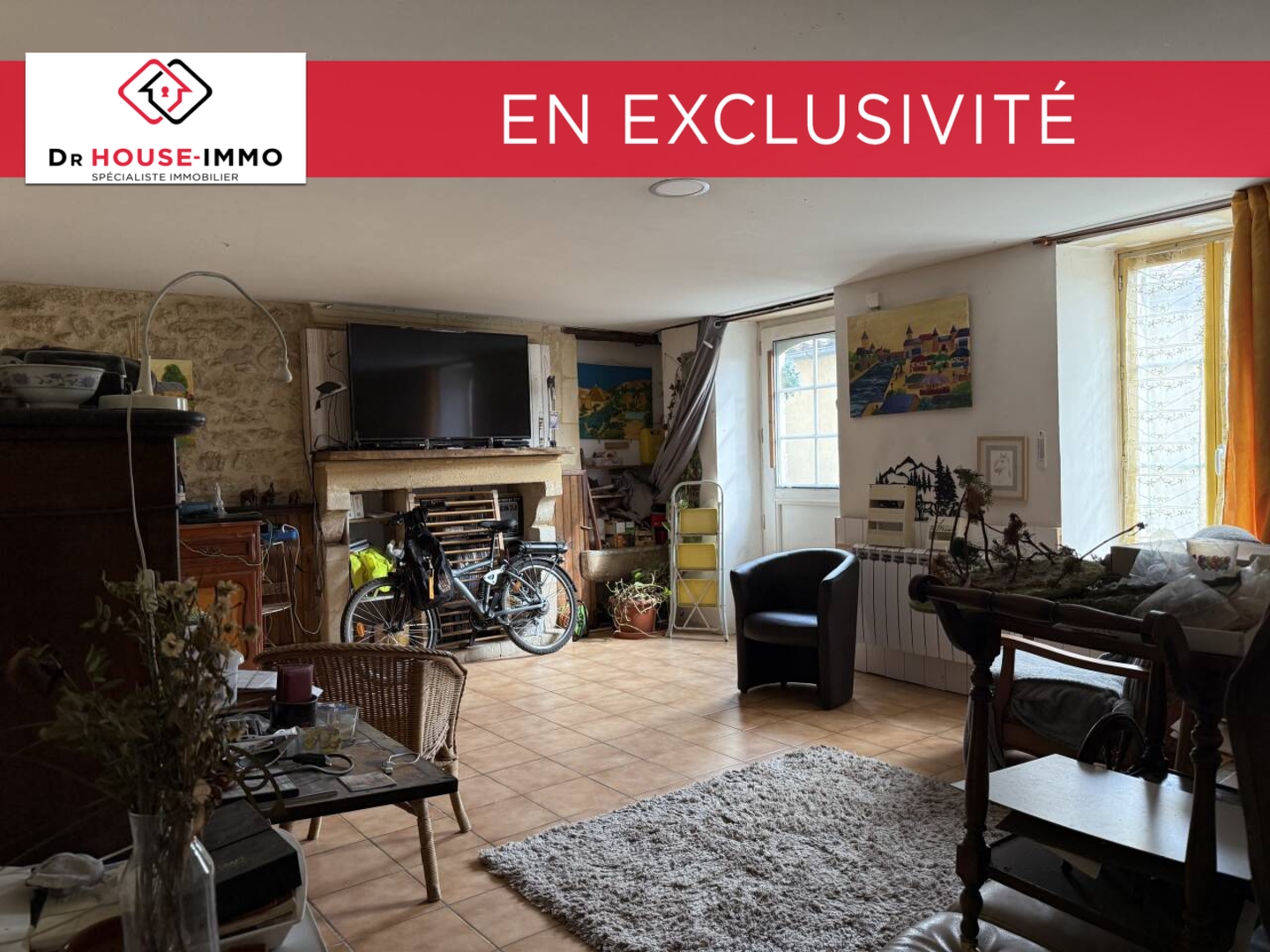 Photo 3 : Vente Maison 6 pièces Sauveterre-de-Guyenne 150 m²