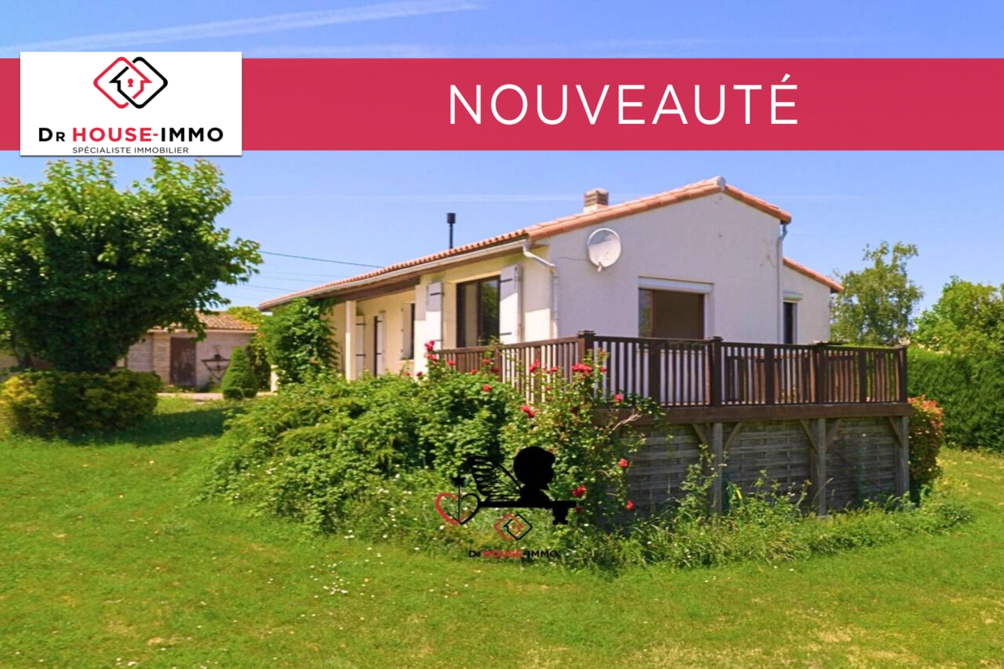 Photo 1 : Vente Maison 6 pièces Chaillé-les-Marais 150 m²