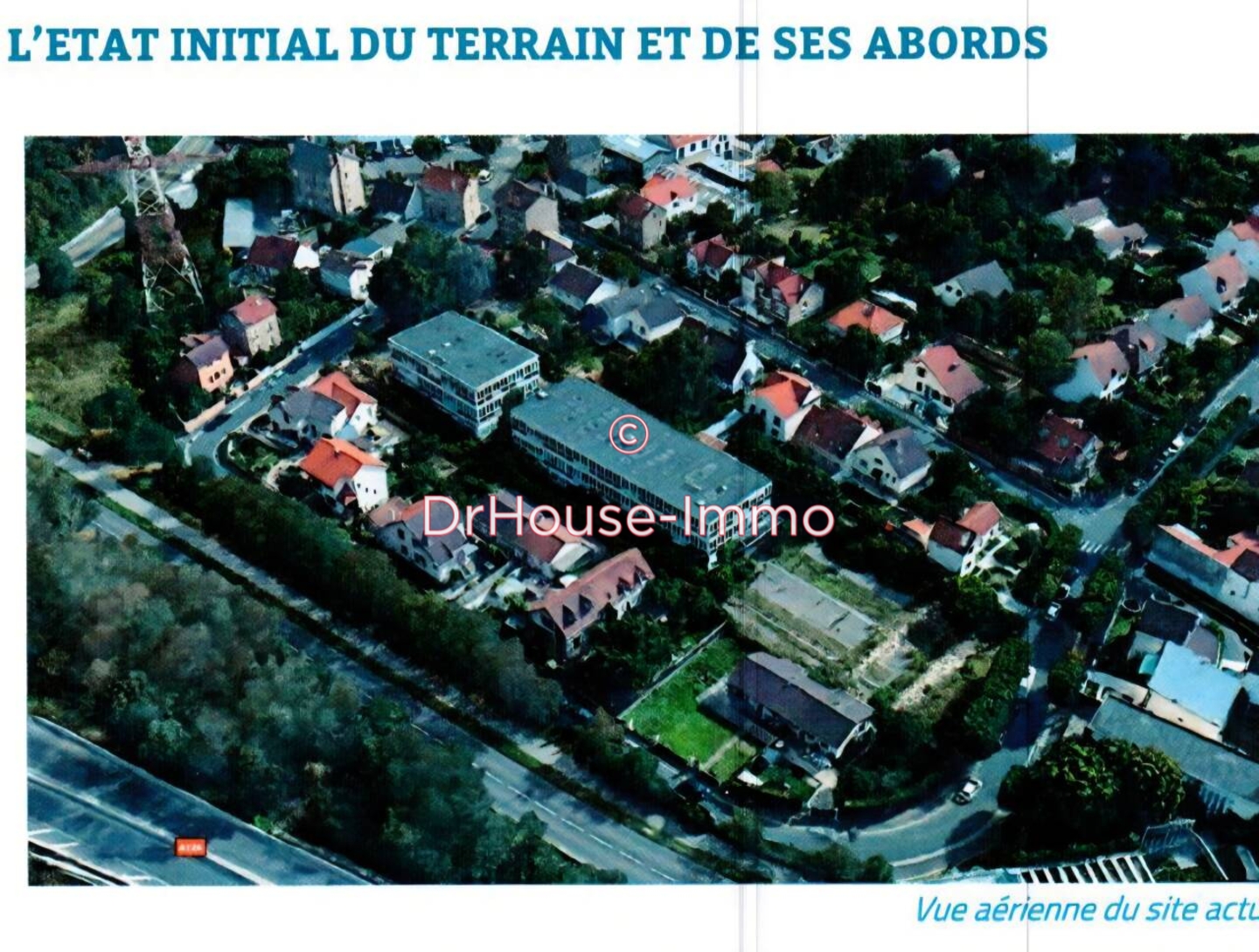 Photo 2 : Vente Terrain  Palaiseau 4170 m²