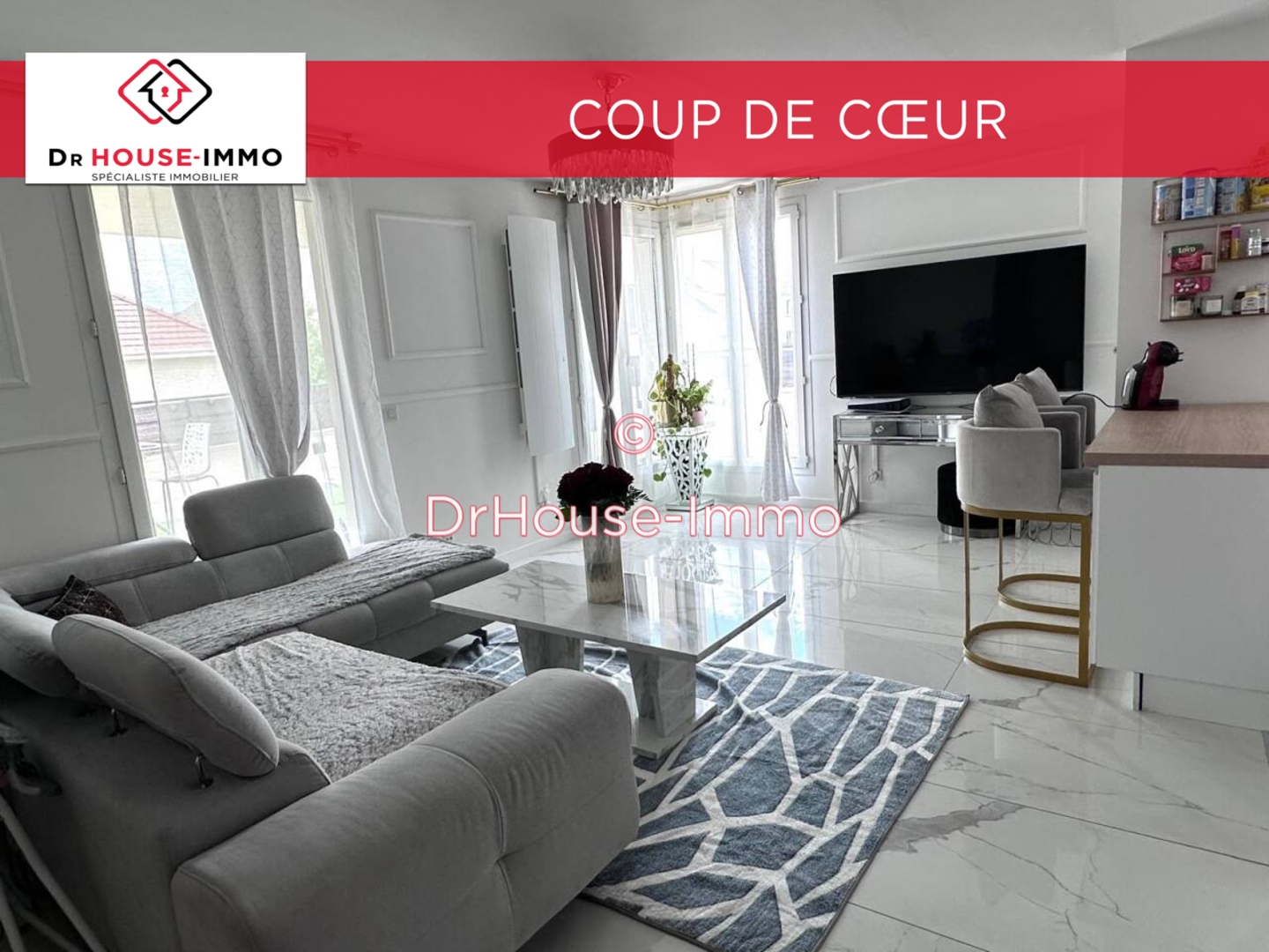Photo 1 : Vente Appartement 4 pièces Savigny-le-Temple 86 m²