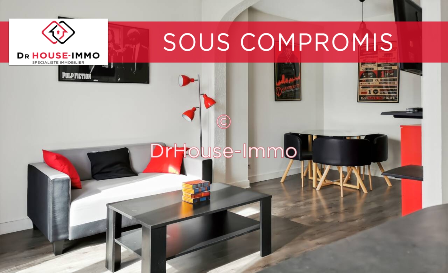 Photo 2 : Vente Appartement 2 pièces Clermont-Ferrand 43 m²