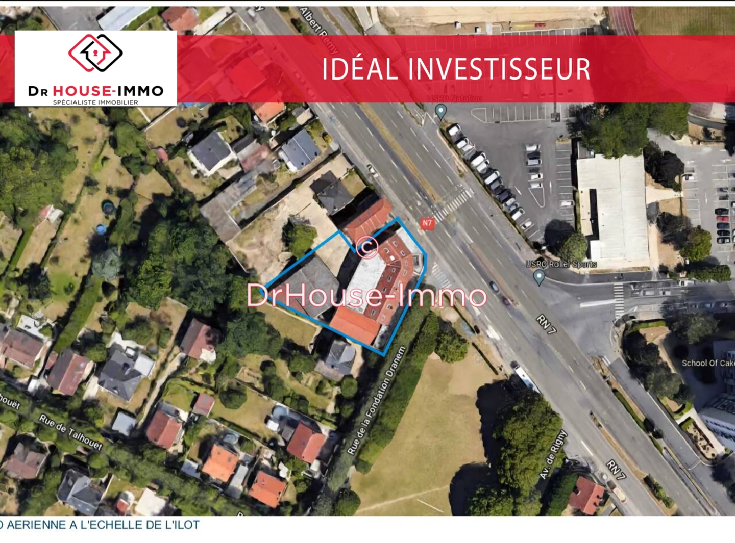Photo 3 : Vente Immeuble 25 pièces Ris-Orangis 1500 m²