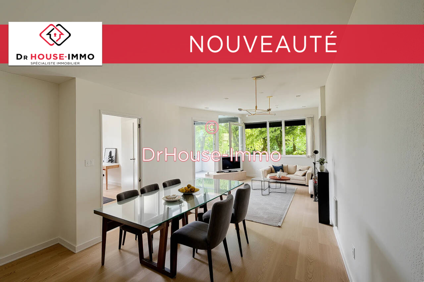 Photo 1 : Vente Appartement 4 pièces Champs-sur-Marne 86 m²