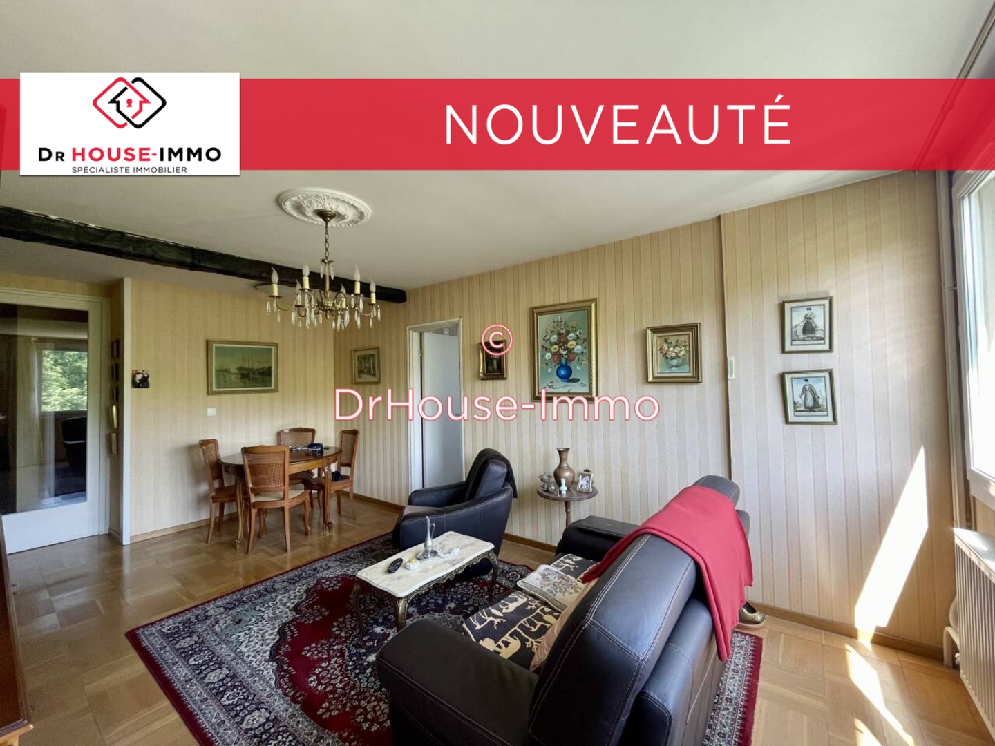 Photo 1 : Vente Appartement 3 pièces Montreuil 71 m²
