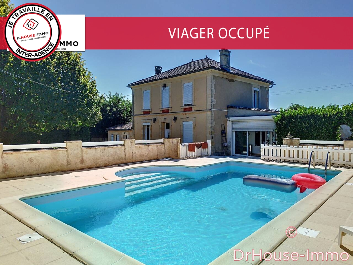 Photo 1 : Vente Maison 4 pièces Saint-Caprais-de-Blaye 129 m²