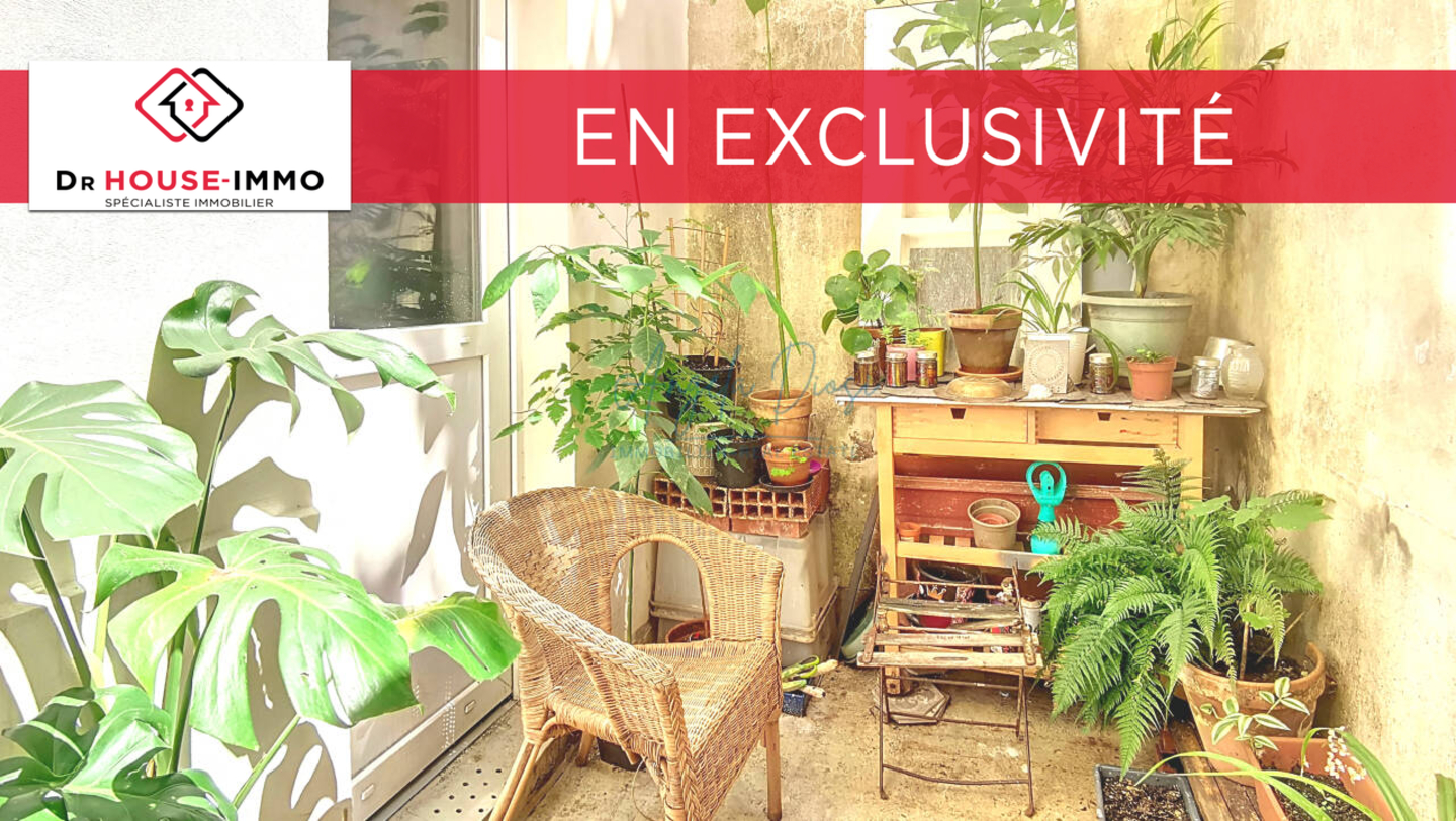 Photo 1 : Vente Appartement 3 pièces Paris 53 m²