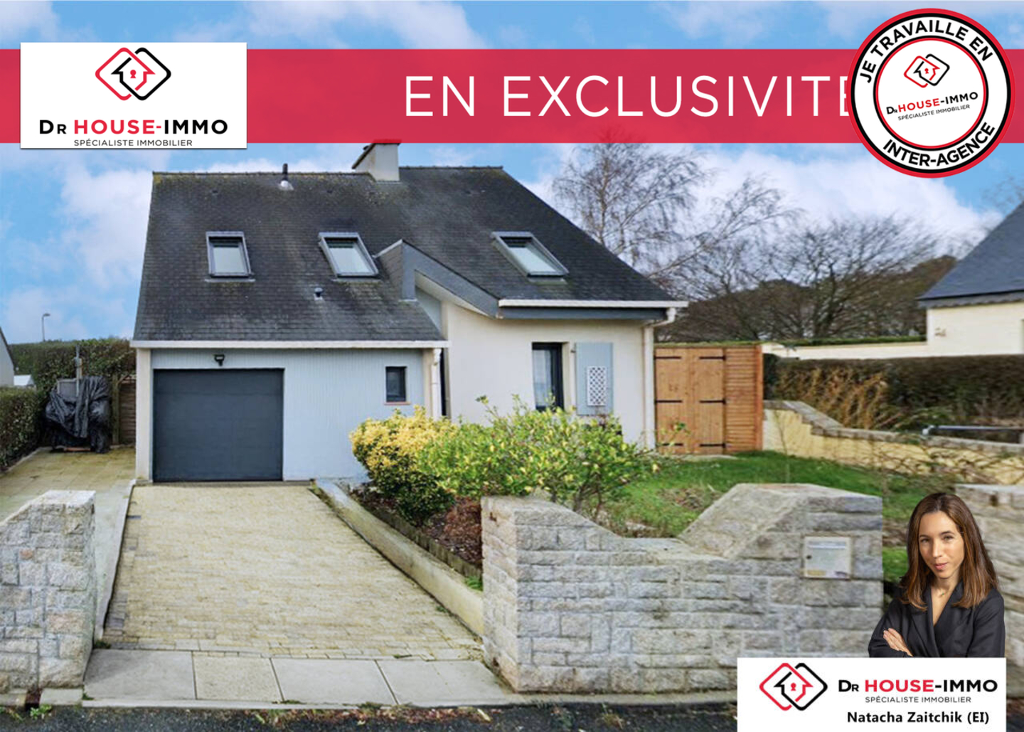 Photo 1 : Vente Maison 6 pièces Saint-Brieuc 100 m²