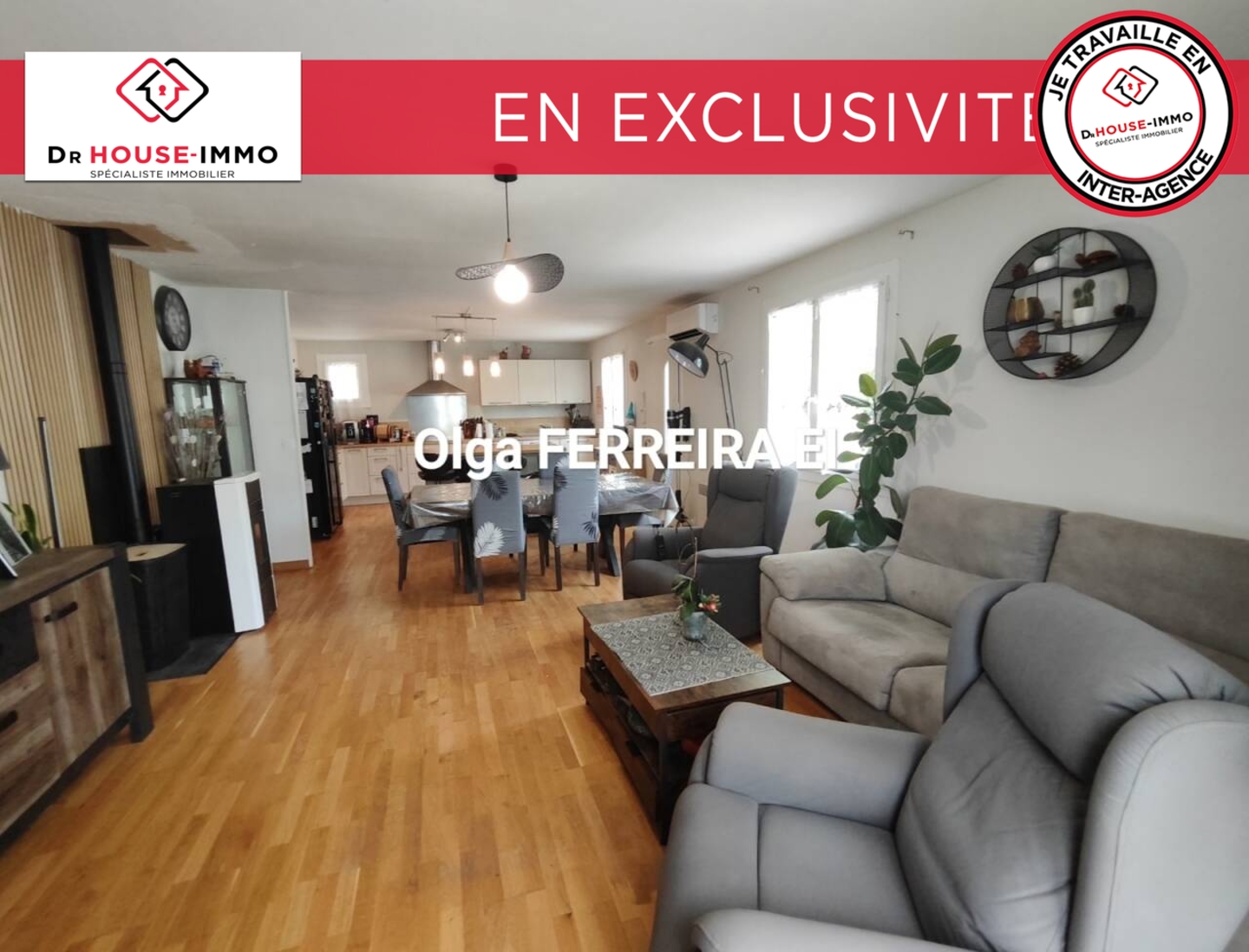 Photo 3 : Vente Maison 4 pièces La Redorte 89 m²