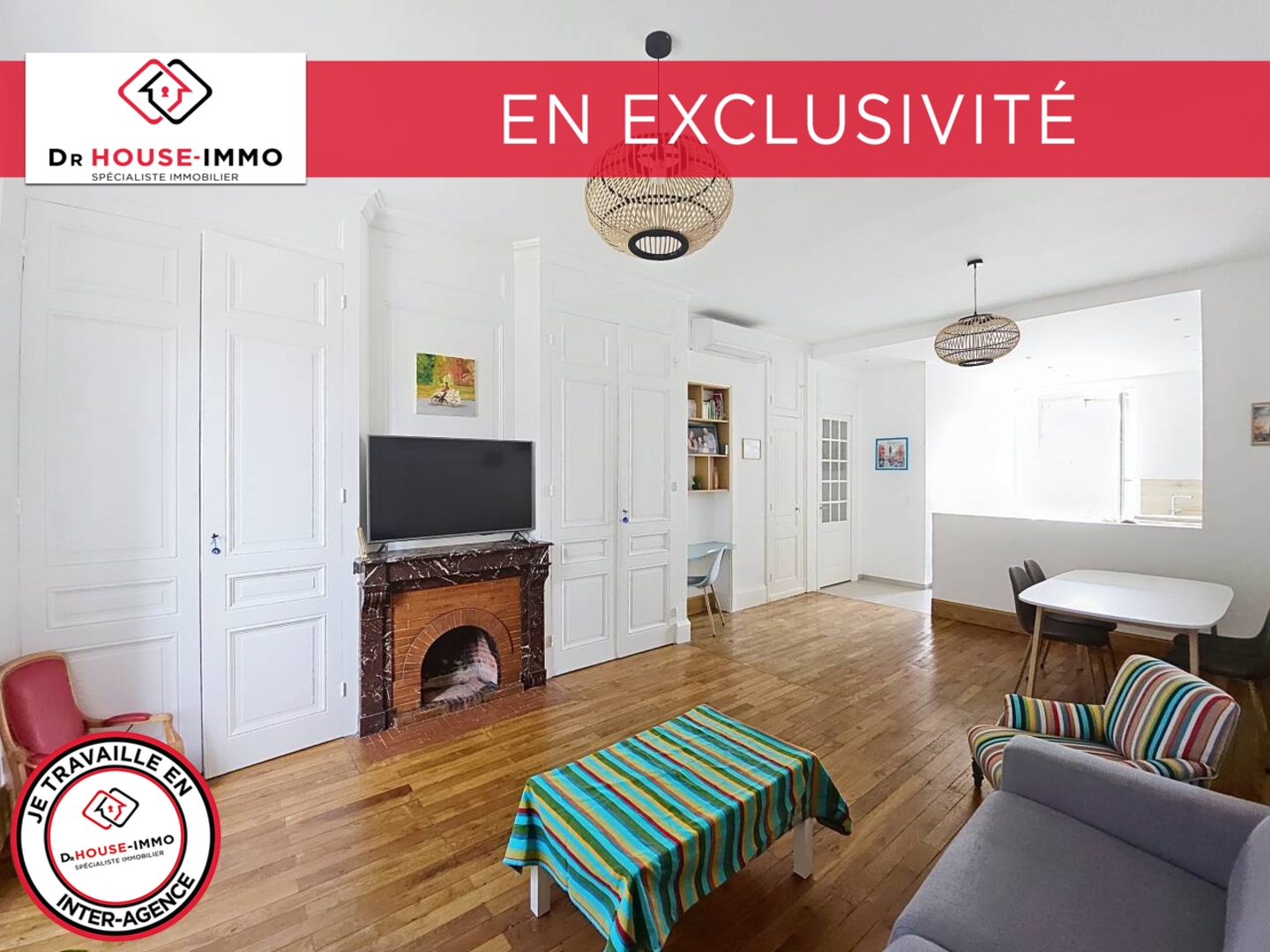 Photo 3 : Vente Appartement 4 pièces Oullins 109 m²