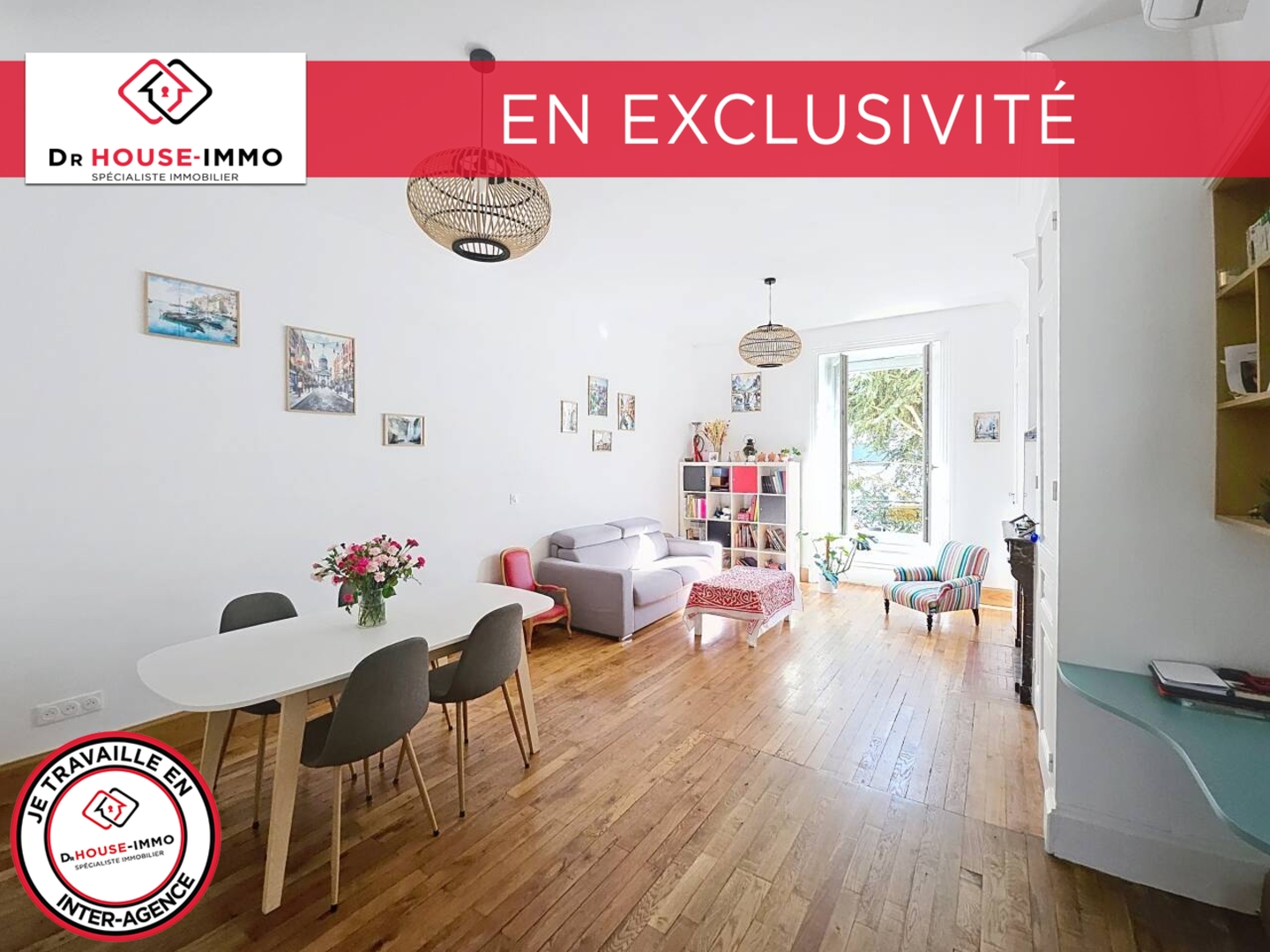Photo 1 : Vente Appartement 4 pièces Oullins 109 m²