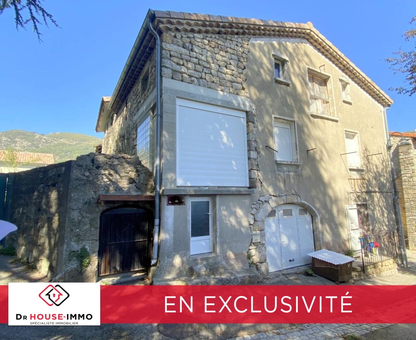 Photo 1 : Vente Maison 4 pièces Montpezat-sous-Bauzon 113 m²